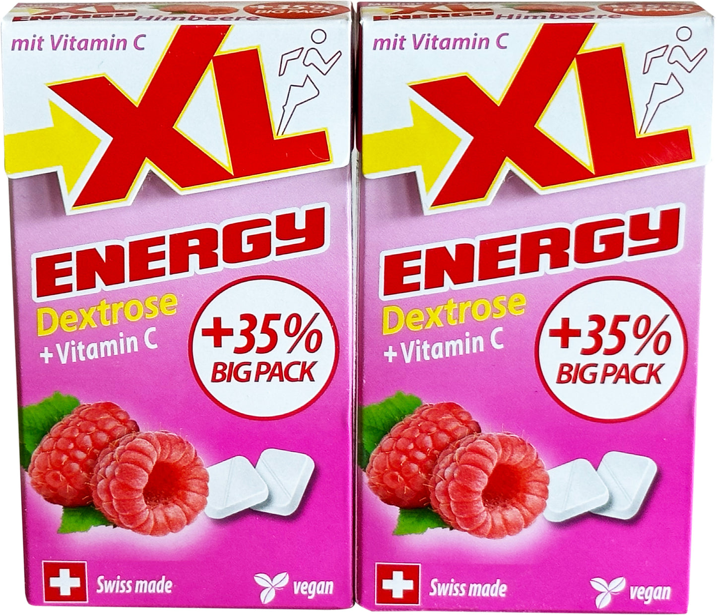XL-Energy Himbeere Duo BIG PACK 2 x 67,5g
