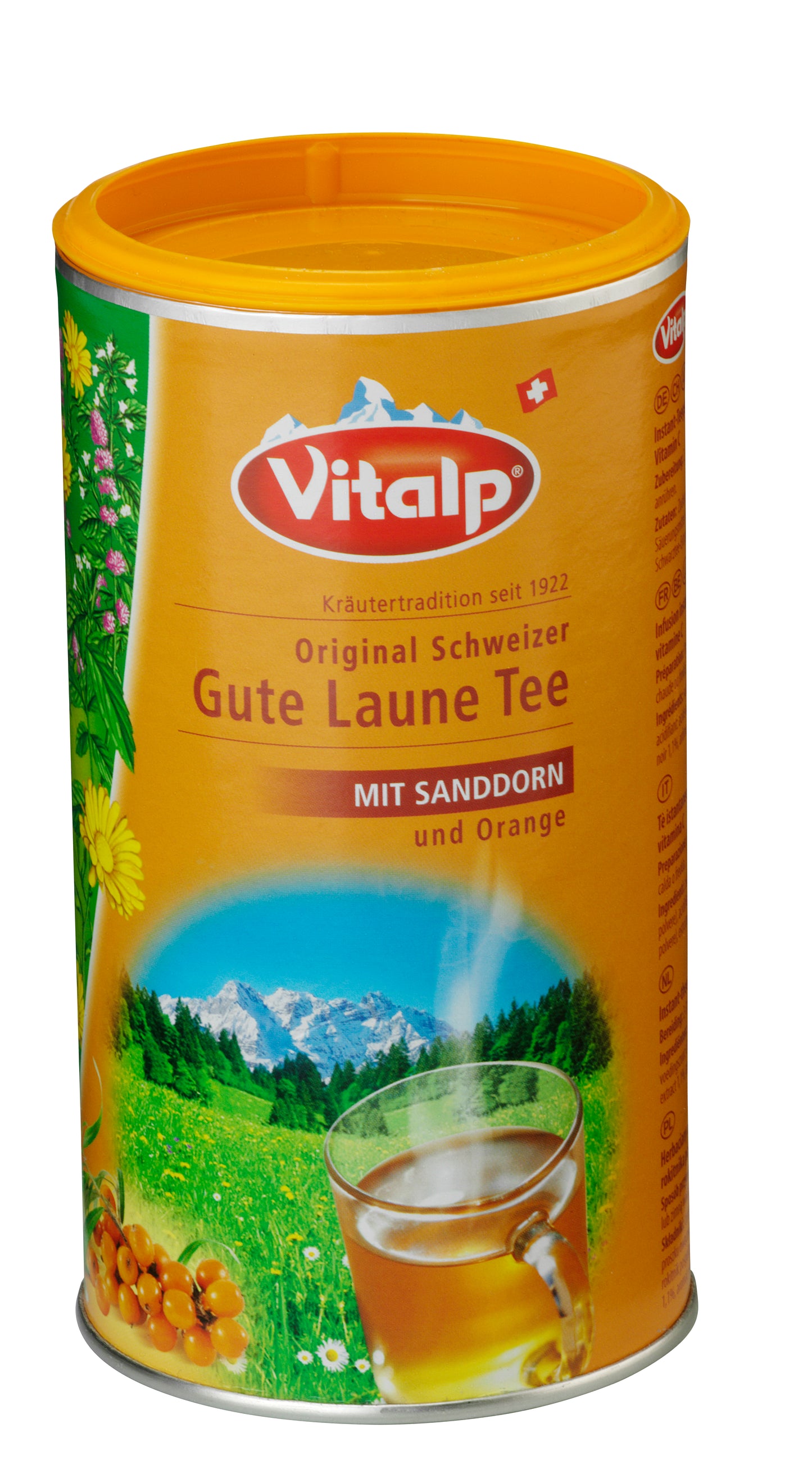 Vitalp Schweizer Sanddorn-Orange Tee
