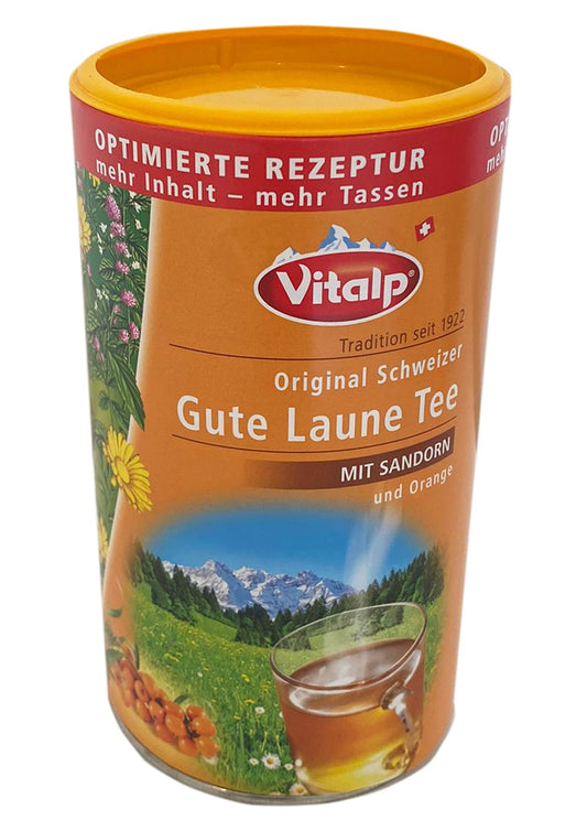 Vitalp Schweizer Sanddorn-Orange Tee GROSSDOSE